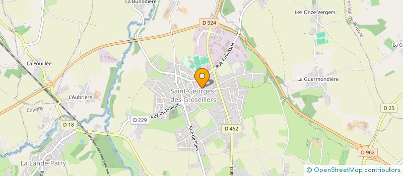 localisation de l'entreprise FIRST LOCATION AUTO à SAINT-GEORGES-DES-GROSEILLERS