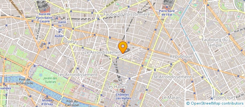 localisation de l'entreprise FIRST MAILLE à PARIS