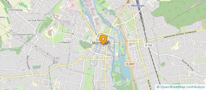 localisation de l'entreprise FIRST MOTEUR à MONTARGIS