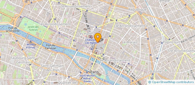 localisation de l'entreprise FIRST MOVE à PARIS