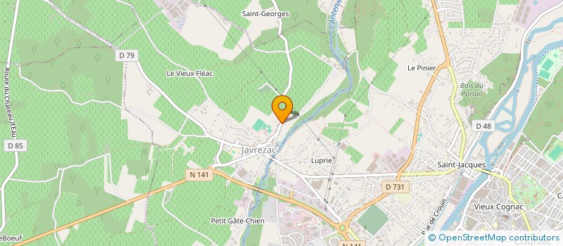 localisation de l'entreprise FIRST OAK à JAVREZAC