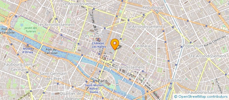 localisation de l'entreprise FIRST PASTA  PARIS