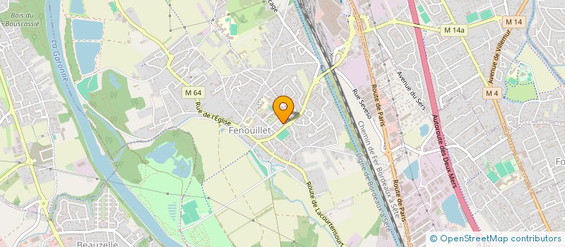 localisation de l'entreprise FIRST PNEUS à FENOUILLET