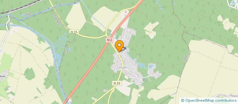 localisation de l'entreprise FIRST  RAIL  URCEL