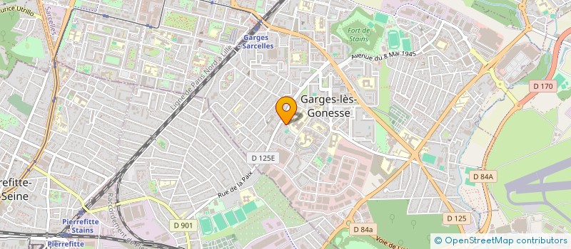localisation de l'entreprise FIRST RECORD à GARGES-LES-GONESSE