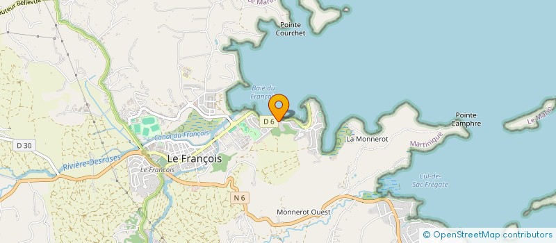 localisation de l'entreprise FIRST RECORD  LE FRANCOIS