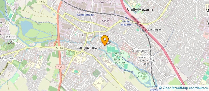 localisation de l'entreprise FIRST RENT à LONGJUMEAU