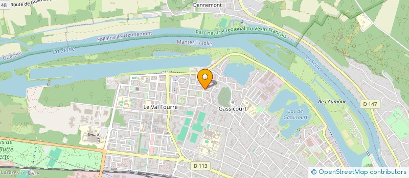 localisation de l'entreprise FIRST RESEAU  MANTES-LA-JOLIE