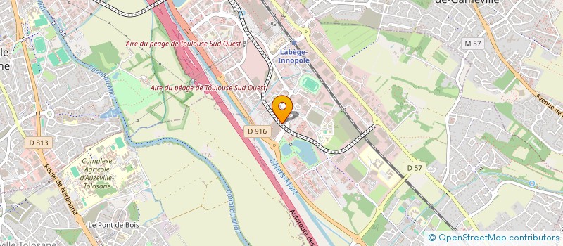 localisation de l'entreprise FIRST-RESTO-LABEGE  LABEGE