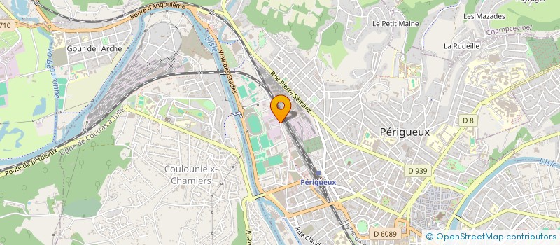 localisation de l'entreprise FIRST ROUND à PERIGUEUX