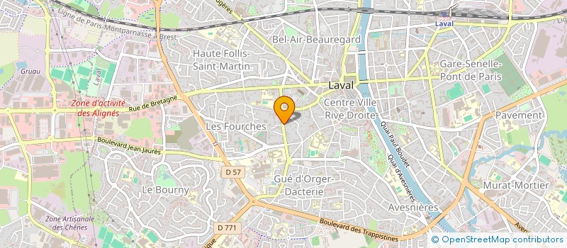 localisation de l'entreprise FIRST RT HOLDING à LAVAL