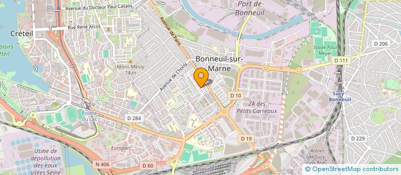 localisation de l'entreprise FIRST SECURITE PRIVEE à BONNEUIL-SUR-MARNE