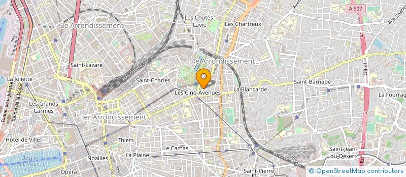 localisation de l'entreprise FIRST SPORTS FRANCE à MARSEILLE