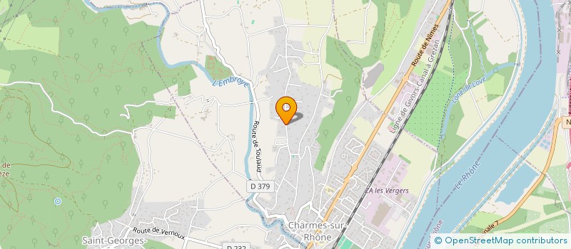 localisation de l'entreprise FIRST STEP  CHARMES-SUR-RHONE