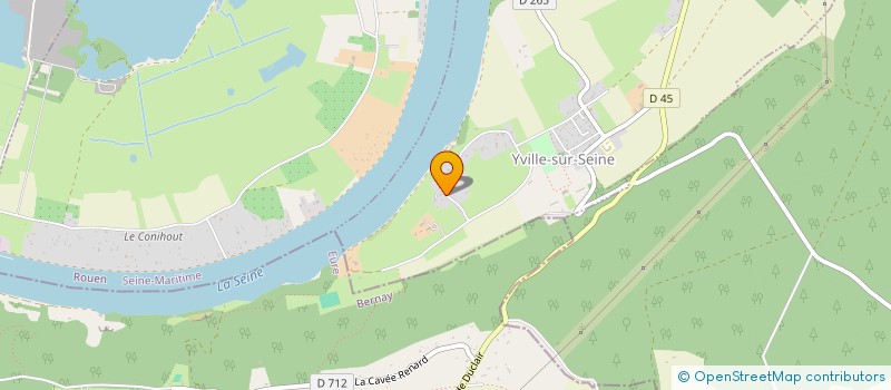 localisation de l'entreprise FIRST STONE  YVILLE-SUR-SEINE