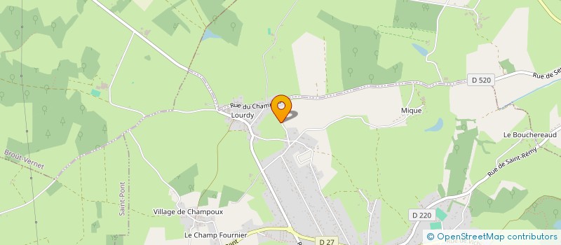 localisation de l'entreprise FIRST STONE HOLDING  VENDAT