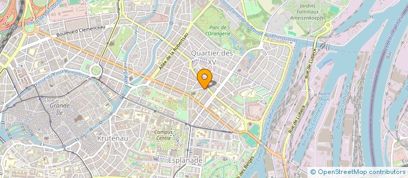 localisation de l'entreprise FIRST SYSTEM ONLINE à STRASBOURG