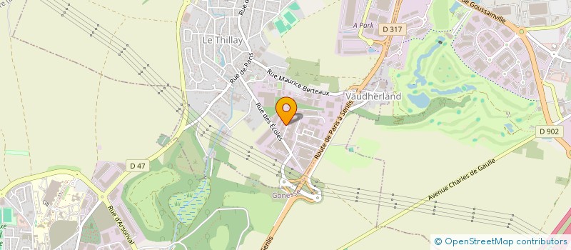 localisation de l'entreprise FIRST TECH AND CO  LE THILLAY