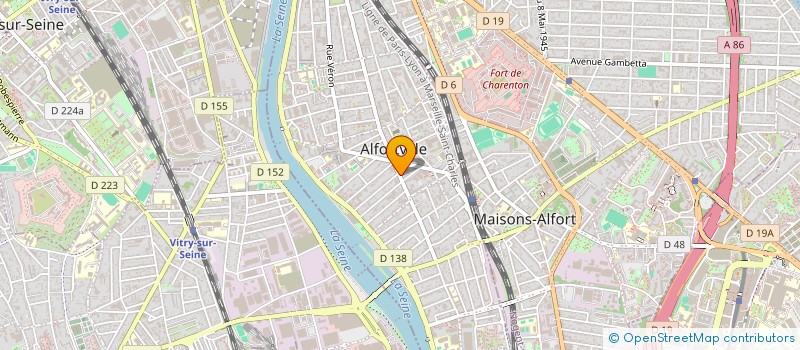 localisation de l'entreprise FIRST TELECOM  ALFORTVILLE