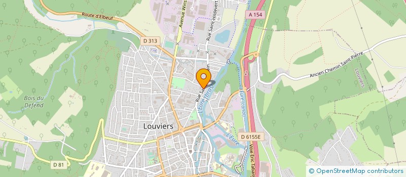localisation de l'entreprise FIRST TIME SERVICES à LOUVIERS