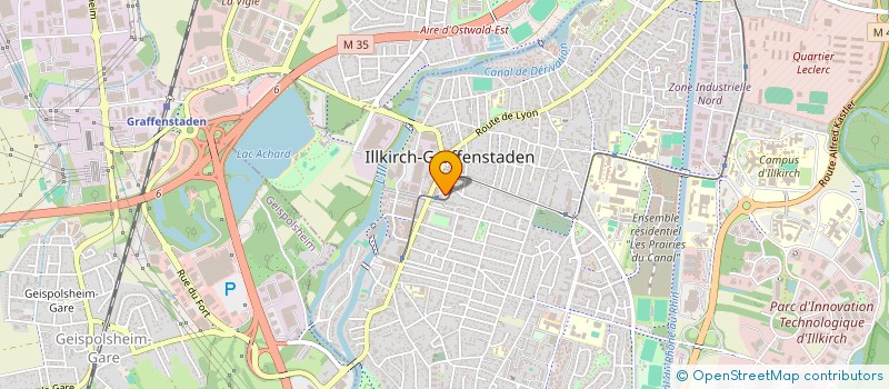 localisation de l'entreprise FIRST TRADING MANAGEMENT à ILLKIRCH-GRAFFENSTADEN