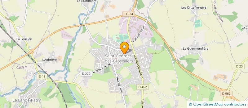 localisation de l'entreprise FIRST TRANSPORT AFFRETEMENT à SAINT-GEORGES-DES-GROSEILLERS