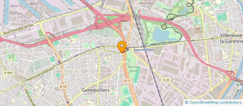 localisation de l'entreprise FIRST TRANSPORT EXPRESS à GENNEVILLIERS