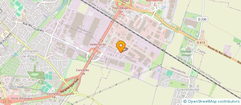 localisation de l'entreprise FIRST TRANSPORT LOCATION  MONDEVILLE