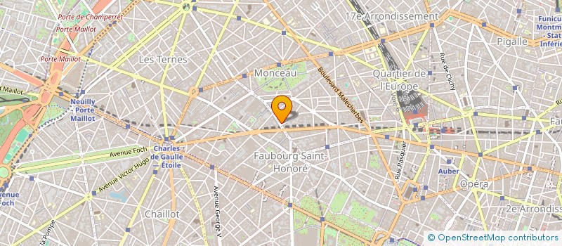 localisation de l'entreprise FIRST VILLA HOTEL à PARIS
