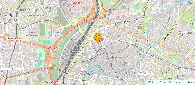 localisation de l'entreprise FIRST VOYAGES FRANCE à STRASBOURG