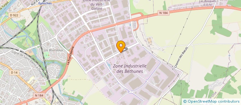localisation de l'entreprise FIRSTENS à SAINT-OUEN-L'AUMONE