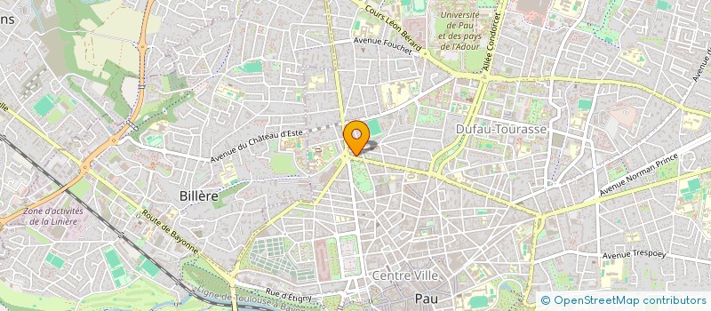 localisation de l'entreprise FIRSTEP PAU à PAU