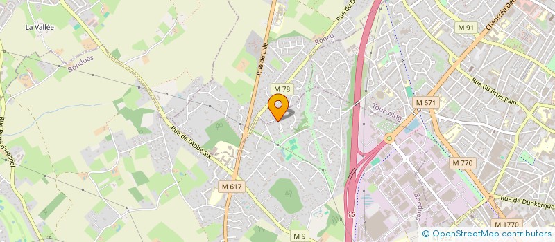 localisation de l'entreprise FIRSTFLAT  TOURCOING