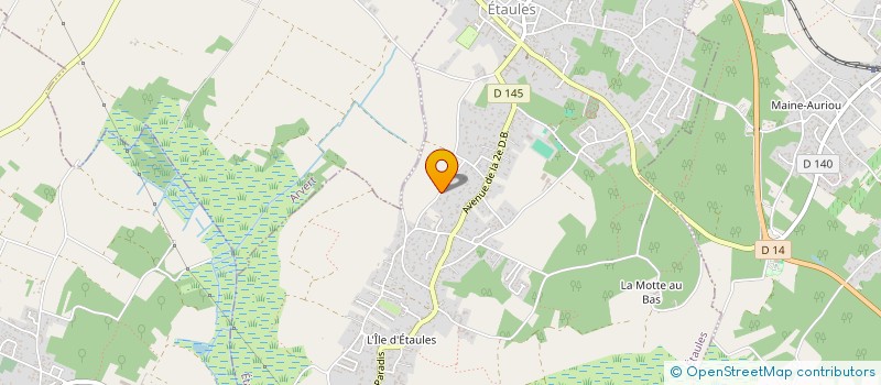 localisation de l'entreprise FIRSTHA  ETAULES