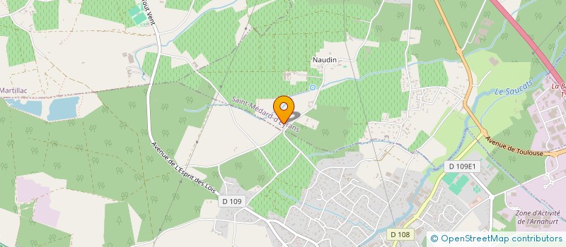 localisation de l'entreprise FIRSTILLON  SAINT-MEDARD-D'EYRANS