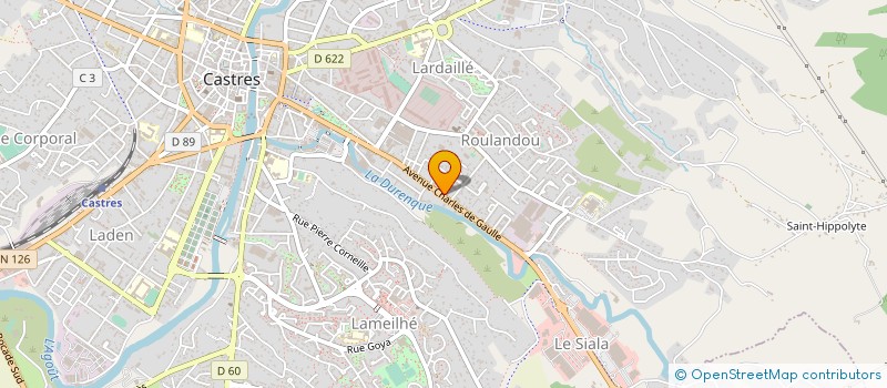 localisation de l'entreprise FIRSTWEB-FRANCE  CASTRES