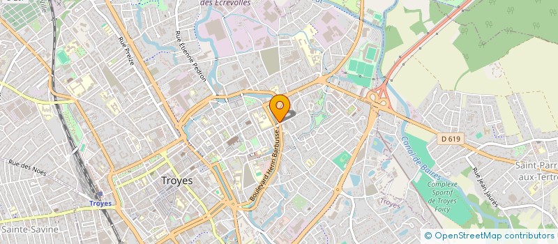 localisation de l'entreprise FIRVEX à TROYES