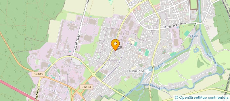 localisation de l'entreprise FIS  LE VAUDREUIL