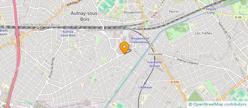 localisation de l'entreprise FIS à AULNAY-SOUS-BOIS