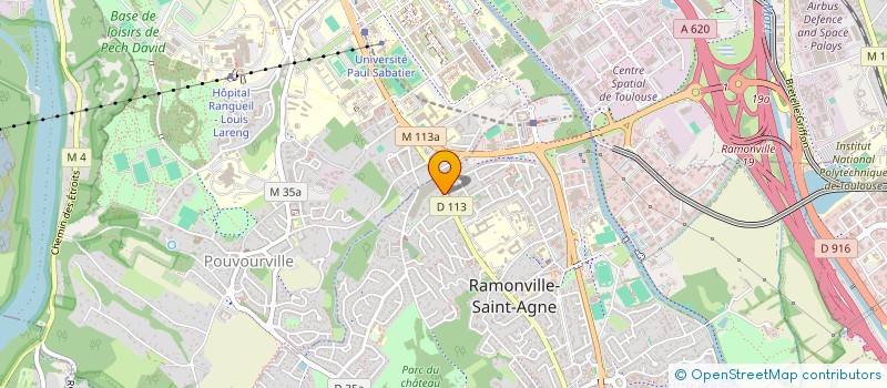 localisation de l'entreprise FISA à RAMONVILLE-SAINT-AGNE