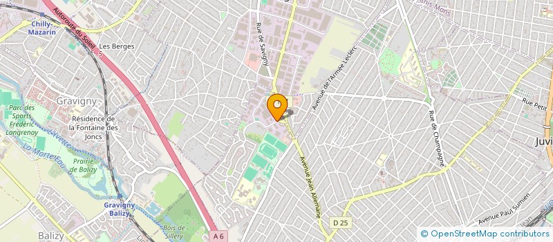 localisation de l'entreprise FISA IMMOBILIERE DE SAVIGNY à SAVIGNY-SUR-ORGE