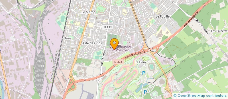 localisation de l'entreprise FISAC PROD à LE MANS