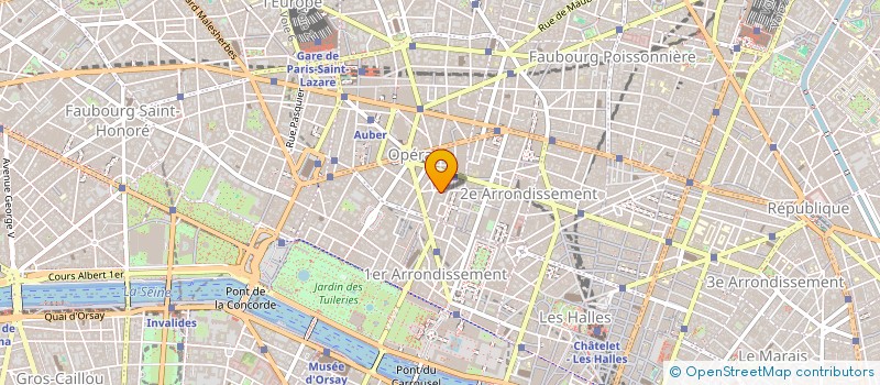 localisation de l'entreprise FISAVEST à PARIS