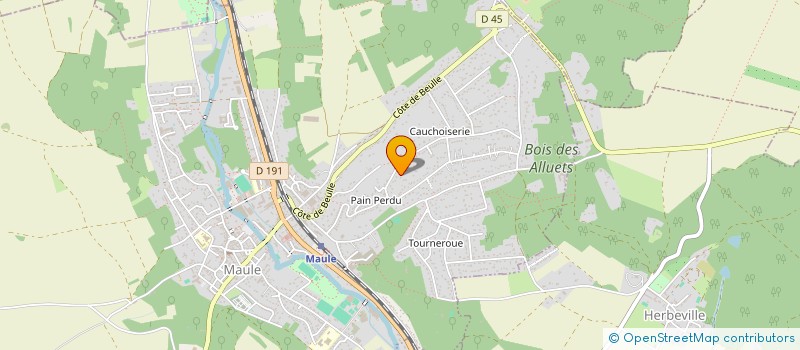 localisation de l'entreprise FISCAE à MAULE