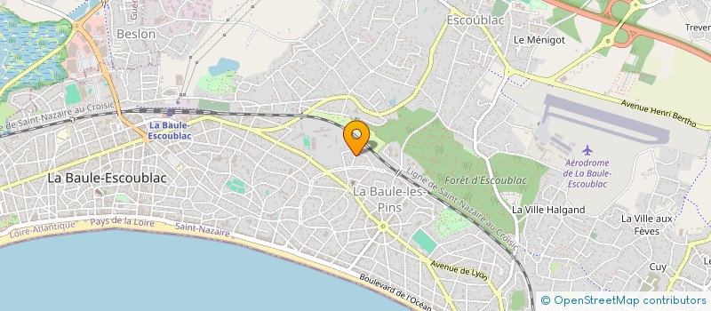 localisation de l'entreprise FISCAL à LA BAULE-ESCOUBLAC
