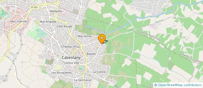 localisation de l'entreprise FISCAL CONSEIL BUREAUTIQUE  CABESTANY