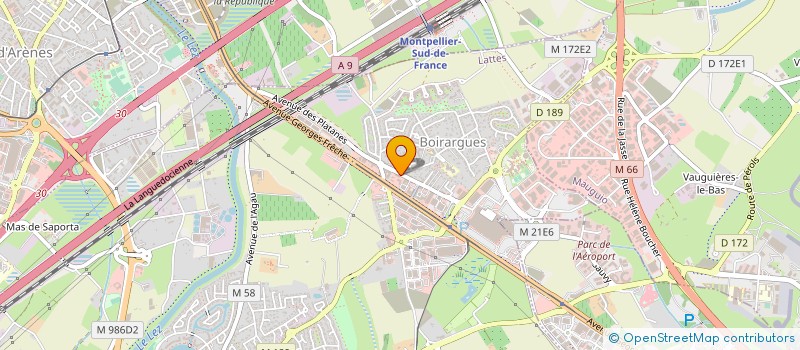 localisation de l'entreprise FISCALIB à LATTES