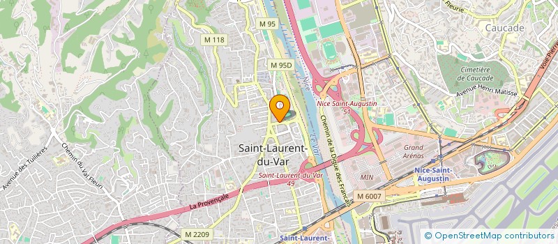 localisation de l'entreprise FISCALIS PATRIMOINE à SAINT-LAURENT-DU-VAR