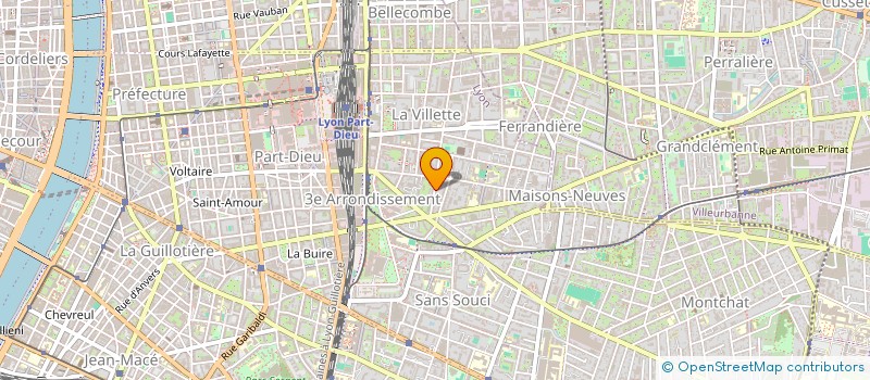 localisation de l'entreprise FISCALITE NATIONALE DES TAXIS INDEPENDANTS  LYON