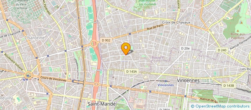 localisation de l'entreprise FISCHBEIN FRANCE à MONTREUIL